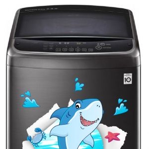 Decal dán tường Decal trang trí máy giặt số 12 Decal dán tường Decal trang trí máy giặt số 12